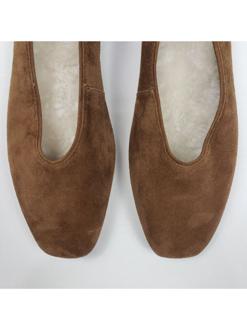 Madewell The Mylie Ballet Flat Warm Chestnut Brown Suede Women’s 7M NWOB - Picture 11 of 16